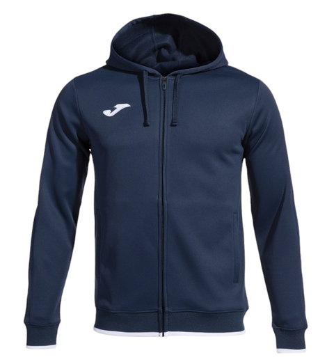 Joma Kapuzenjacke Olimpiada Full-Zip (Fleece-Futter) marineblau Herren