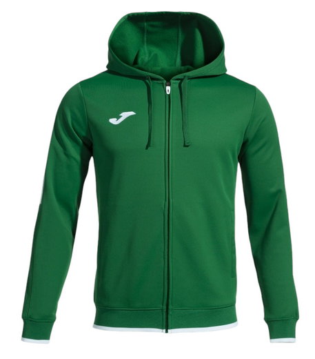 Joma Hooded Jacket Olimpiada Full-Zip (Fleece Lining) green Men's
