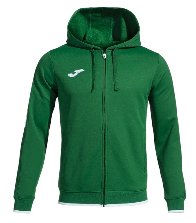 Joma Kapuzenjacke Olimpiada Full-Zip (Fleece-Futter) grün Herren