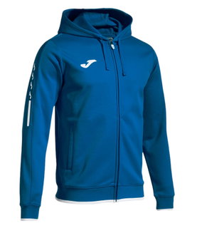 Joma Kapuzenjacke Olimpiada Full-Zip (Fleece-Futter) royalblau Herren