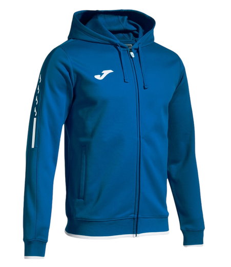 Joma Kapuzenjacke Olimpiada Full-Zip (Fleece-Futter) royalblau Herren