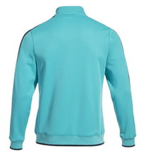 Joma Pullover Olimpiada Sweatshirt (Half-Zip, 100% Polyester) turquoise/black Men's