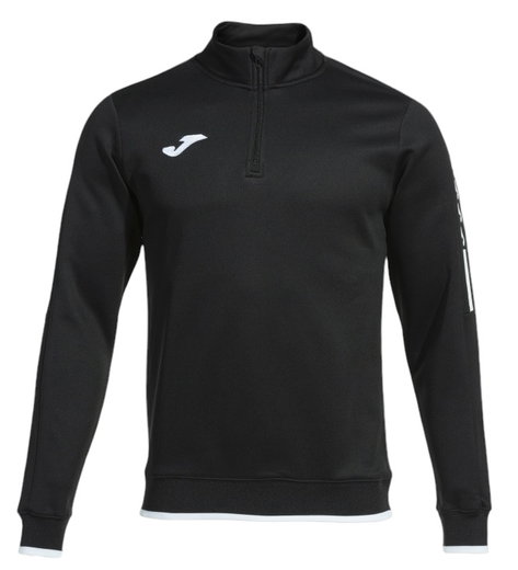 Joma Pullover Olimpiada Sweatshirt (Half-Zip, 100% Polyester) black Men's