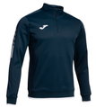 Joma Pullover Olimpiada Sweatshirt (Half-Zip, 100% Polyester) marineblau Herren