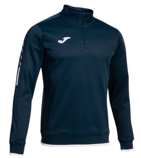 Joma Pullover Olimpiada Sweatshirt (Half-Zip, 100% Polyester) marineblau Herren
