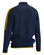 Joma Pullover Olimpiada Sweatshirt (Half-Zip, 100% Polyester) navy blue/yellow Men's
