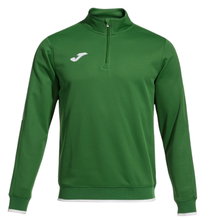 Joma Pullover Olimpiada Sweatshirt (Half-Zip, 100% Polyester) green Men's