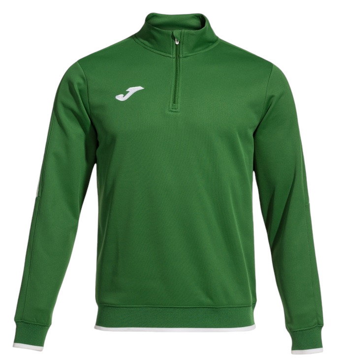 Joma Pullover Olimpiada Sweatshirt (Half-Zip, 100% Polyester) grün Herren