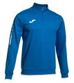 Joma Pullover Olimpiada Sweatshirt (Half-Zip, 100% Polyester) royalblau Herren