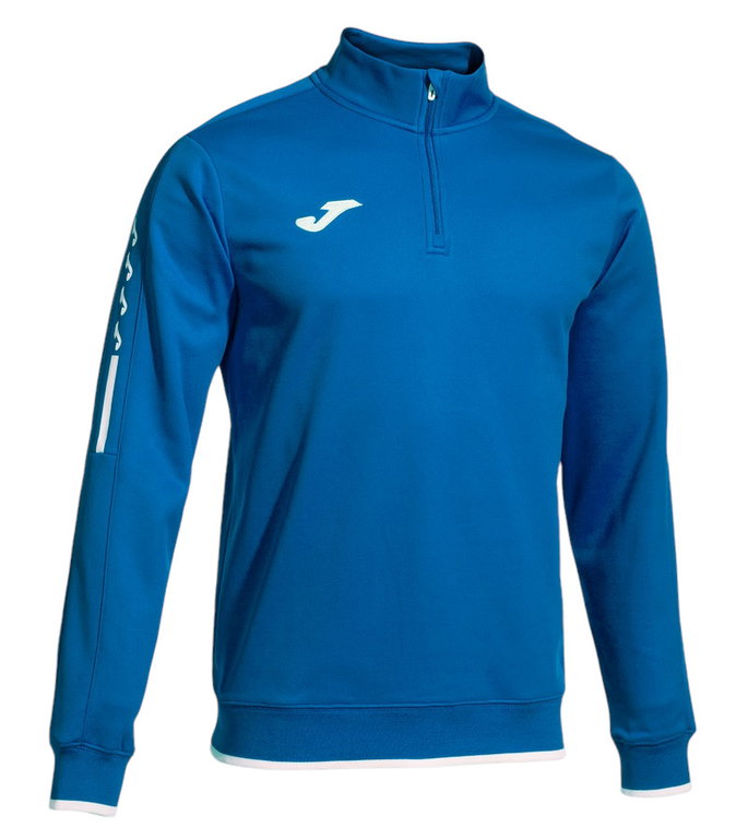 Joma Pullover Olimpiada Sweatshirt (Half-Zip, 100% Polyester) royalblau Herren