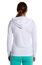 Joma Sport-Kapuzenjacke Sculpture II weiss Damen