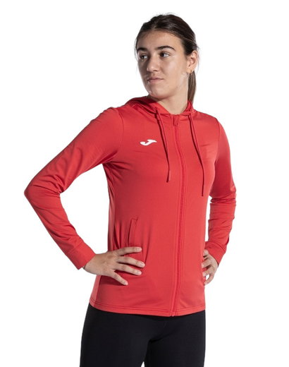 Joma Sport-Kapuzenjacke Sculpture II rot Damen