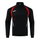 Joma Langarmshirt Championship 20 Sweatshirt (1/4 Zip, bequem, rec. Polyester) schwarz/rot Herren