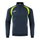 Joma Langarmshirt Championship 20 Sweatshirt (1/4 Zip, bequem, rec. Polyester) marineblau/neongelb Herren