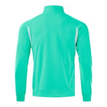 Joma Langarmshirt Championship 20 Sweatshirt (1/4 Zip, bequem, rec. Polyester) mintgrün/schwarz Herren