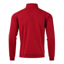 Joma Long Sleeve Championship 20 Sweatshirt (1/4 Zip, comfortable, recycled Polyester) red/dark blue Men's