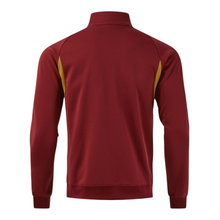 Joma Long Sleeve Championship 20 Sweatshirt (1/4 Zip, comfortable, recycled Polyester) burgundy/navy blue Men's