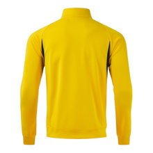 Joma Long Sleeve Championship 20 Sweatshirt (1/4 Zip, comfortable, recycled Polyester) yellow/royal blue Men's