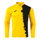 Joma Langarmshirt Picacho City Sweatshirt (1/4 Zip, strapazierfähig, bequeme Passform) gelb/schwarz Herren