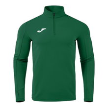 Joma Running Long Sleeve Shirt Combi Pro (Sweatshirt, Half-Zip) green Men's