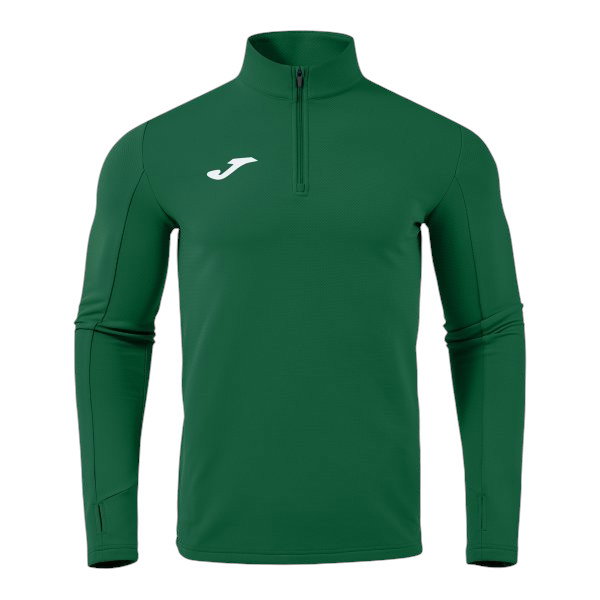 Joma Lauf-Langarmshirt Combi Pro (Sweatshirt, Half-Zip) grün Herren