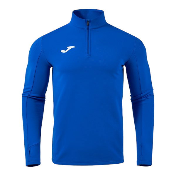 Joma Lauf-Langarmshirt Combi Pro (Sweatshirt, Half-Zip) royalblau Herren
