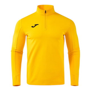 Joma Lauf-Langarmshirt Combi Pro (Sweatshirt, Half-Zip) gelb Herren