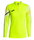 Joma Elite XI Running Long Sleeve Shirt (Sweatshirt, Half-Zip) Fluorescent Yellow/Black Ladies