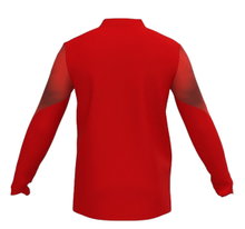 Joma Elite XI Long Sleeve Running Shirt (Sweatshirt, Half-Zip) red/white Ladies