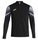 Joma Lauf-Langarmshirt Elite XI (Sweatshirt, Half-Zip) schwarz/anthrazitgrau Herren