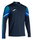 Joma Lauf-Langarmshirt Elite XI (Sweatshirt, Half-Zip) marineblau/fluogrün Herren
