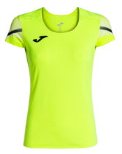 Joma Lauf-Shirt Elite XI (schnelltrocknend, atmungsaktiv) neongelb/schwarz Damen