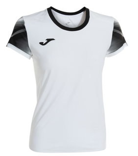 Joma Lauf-Shirt Elite XI (schnelltrocknend, atmungsaktiv) weiss/schwarz Damen