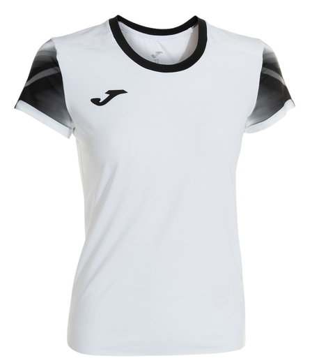 Joma Lauf-Shirt Elite XI (schnelltrocknend, atmungsaktiv) weiss/schwarz Damen
