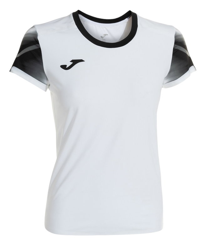 Joma Lauf-Shirt Elite XI (schnelltrocknend, atmungsaktiv) weiss/schwarz Damen