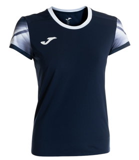 Joma Lauf-Shirt Elite XI (schnelltrocknend, atmungsaktiv) marineblau/weiss Damen