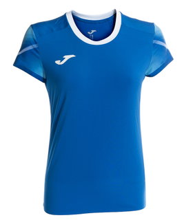 Joma Lauf-Shirt Elite XI (schnelltrocknend, atmungsaktiv) royalblau/weiss Damen