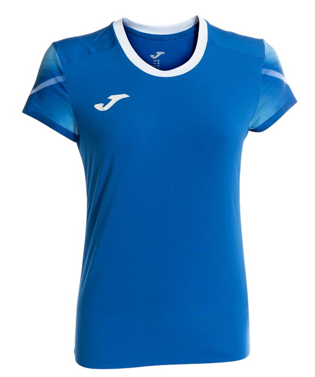 Joma Lauf-Shirt Elite XI (schnelltrocknend, atmungsaktiv) royalblau/weiss Damen