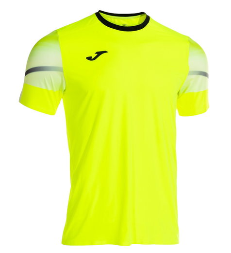 Joma Lauf-Shirt Elite XI (schnelltrocknend, atmungsaktiv) neongelb/schwarz Herren
