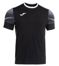 Joma Elite XI Running Shirt (quick-drying, breathable) black/anthracite grey Men's