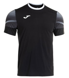 Joma Lauf-Shirt Elite XI (schnelltrocknend, atmungsaktiv) schwarz/anthrazitgrau Herren