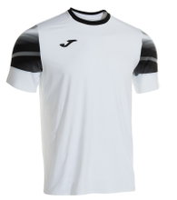 Joma Elite XI Running Shirt (quick-drying, breathable) white/black Men's