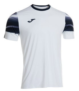 Joma Elite XI Running Shirt (quick-drying, breathable) white/navy blue Men's