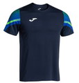 Joma Lauf-Shirt Elite XI (schnelltrocknend, atmungsaktiv) marineblau/fluogrün Herren