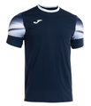 Joma Lauf-Shirt Elite XI (schnelltrocknend, atmungsaktiv) marineblau/weiss Herren