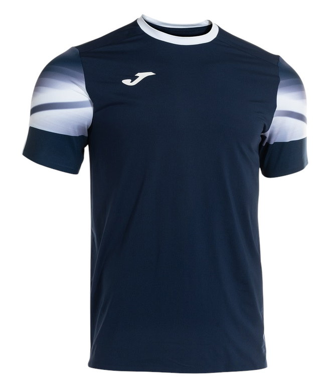Joma Elite XI Running Shirt (quick-drying, breathable) navy blue/white Men's