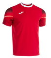 Joma Lauf-Shirt Elite XI (schnelltrocknend, atmungsaktiv) rot/weiss Herren