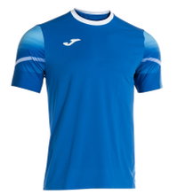Joma Lauf-Shirt Elite XI (schnelltrocknend, atmungsaktiv) royalblau/weiss Herren