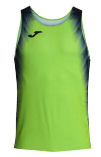 Joma Tank Top Biegowy Elite XI (bez rękawów) fluorescencyjna zieleń/marynarski niebieski mężczyźni