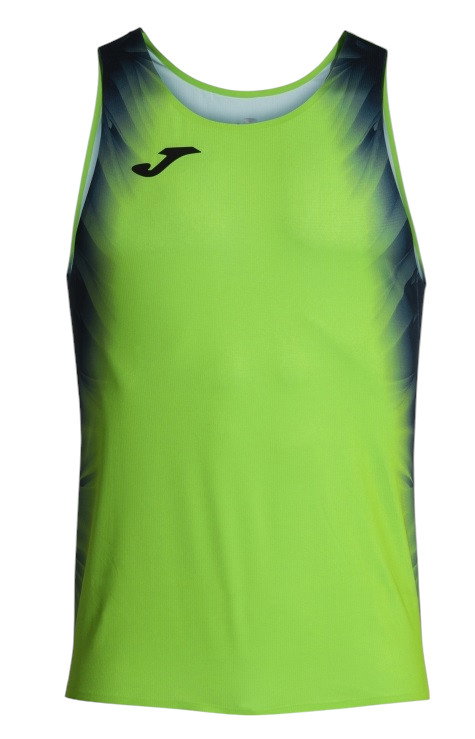 Joma Lauf-Tank Top Elite XI (ärmellos) fluogrün/marineblau Herren